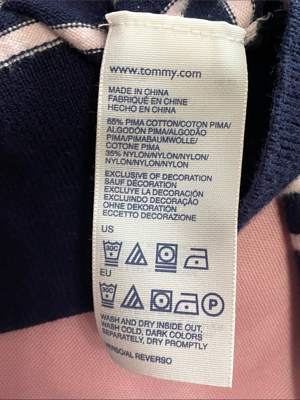 Tommy Hilfiger Pima Cotton Pullover - Picture 5 of 5